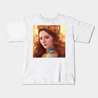 Beautiful Queen Noor Kids T-Shirt